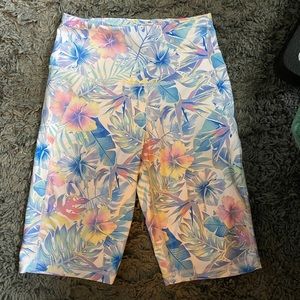 Floral Biker Shorts
